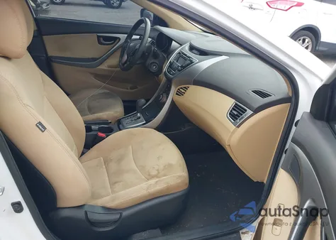 2013 Hyundai Elantra Gls z USA, uszkodzony, nr VIN 5NPDH4AE0DH374368